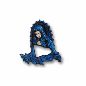 پین فلزی newera مدل Blue holy Mary